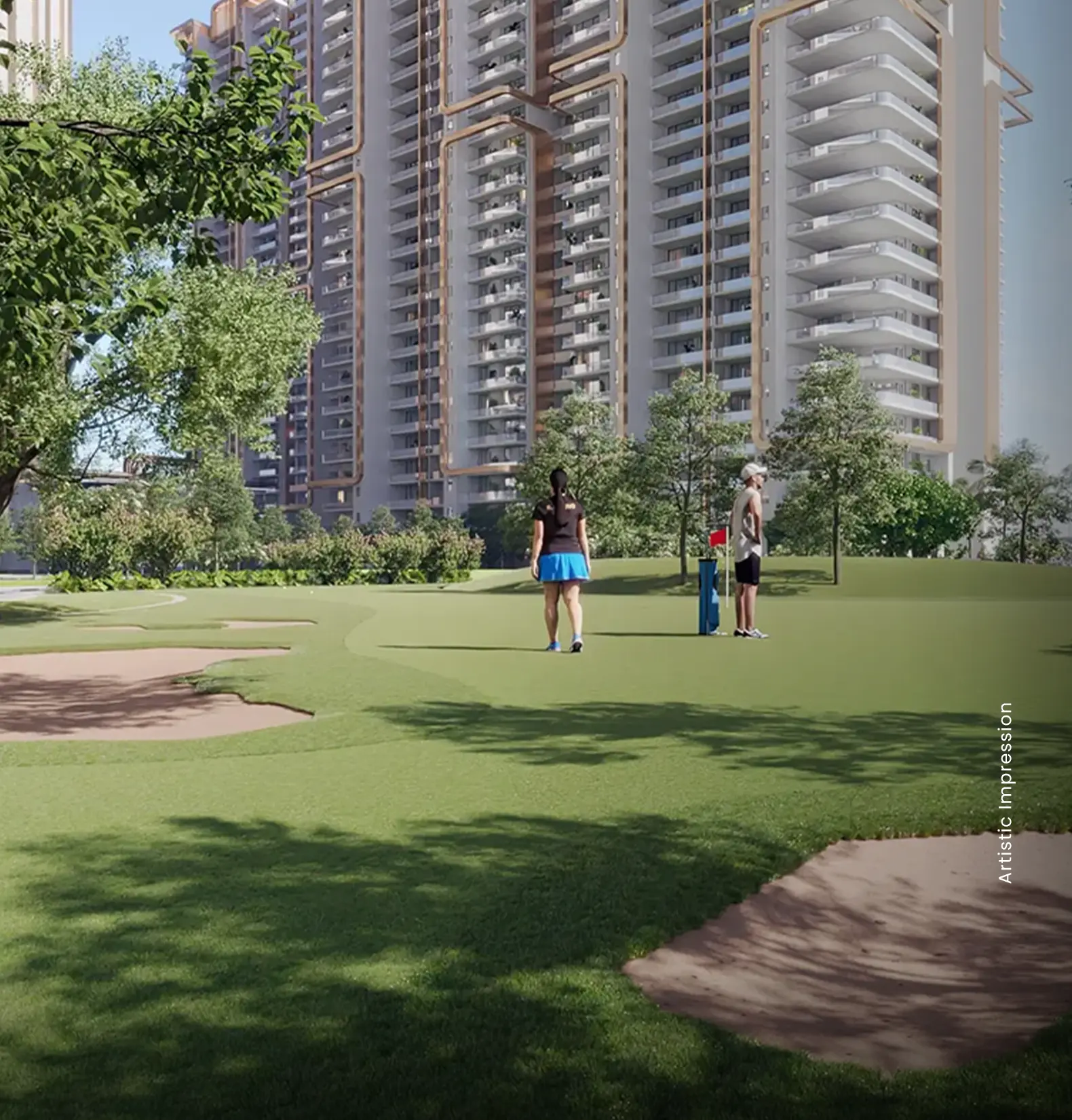 Golf Chip & Putt Spaces